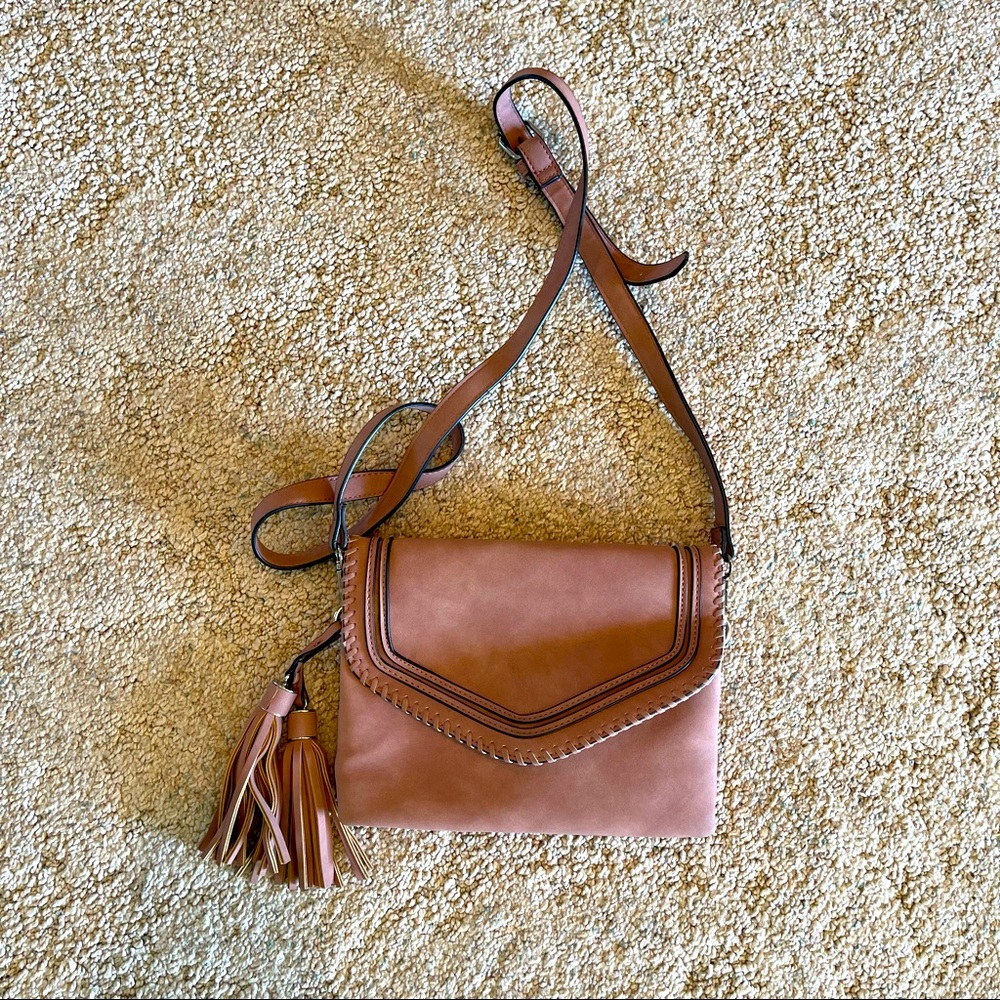 Target Brand Faux Leather Satchel